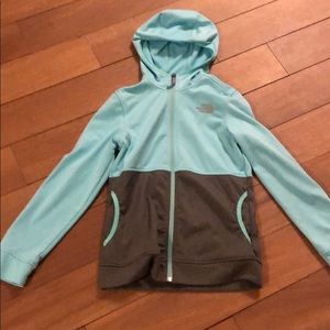 North face jacket girls size 10/12